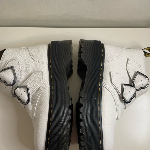 Dr. Martens Devon Flower Buckle Leather Platform - Picture 6 of 8